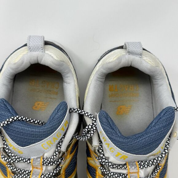 New Balance Fresh Foam Crag TR Mens 17 2E Wide Gray Blue Hiking Trail Shoes - Picture 12 of 16